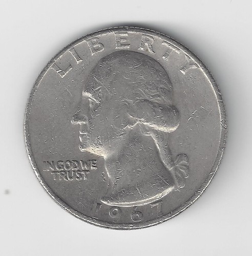 Usa dollaro 1967 - 1/4, dollaro,