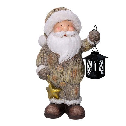 Pupazzo babbo natale resina - in,