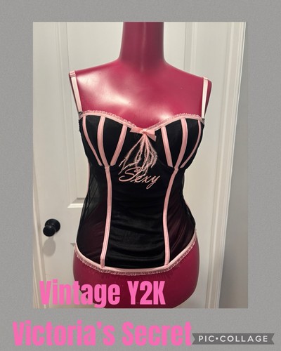 Victoria secret y2k nero - secret,