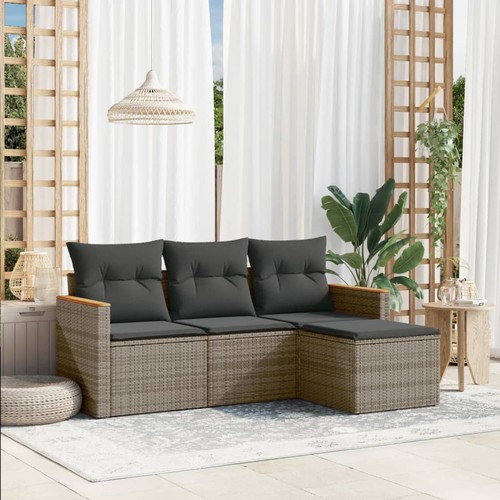 Vidaxl set divani giardino - set, da