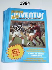 Hurra Juventus rivista di calcio hurrà Anno 1984 completo di 12 numeri + POSTER