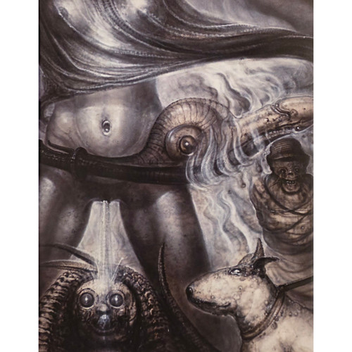 Giger sci fi alien - h.r.,