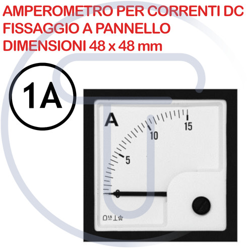 Amperometro pannello correnti