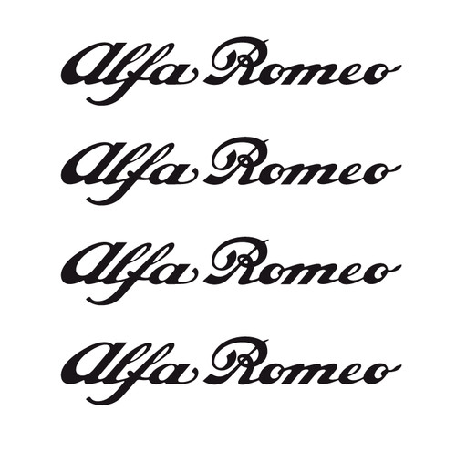 Adesivi alfa romeo style kit - alfa,