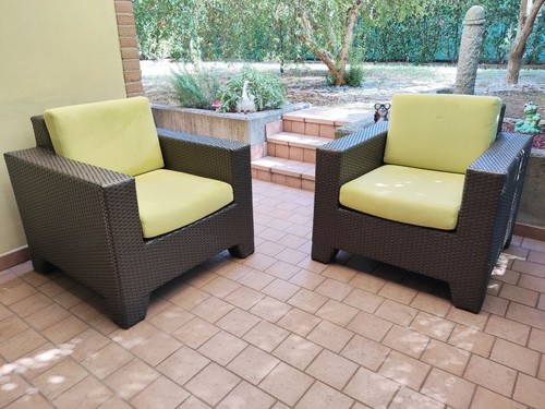 Coppia poltrone giardino in - poltrone, da