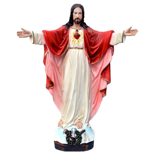 Statua del sacro cuore - del,