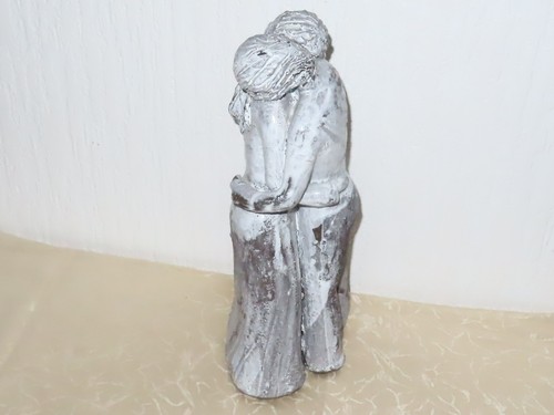 Coppia figure ceramica - coppia, in