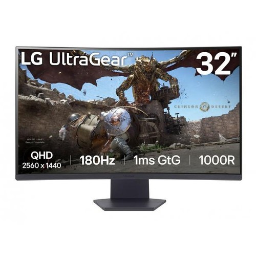 32gs60qc monitor 80 cm - lg, 32gs60qc-b