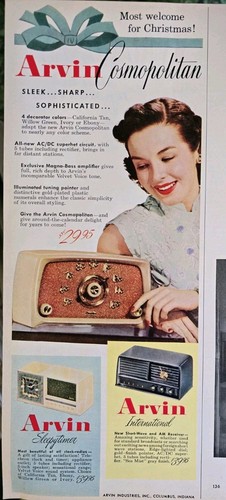 Radio orologio arvin - radio,