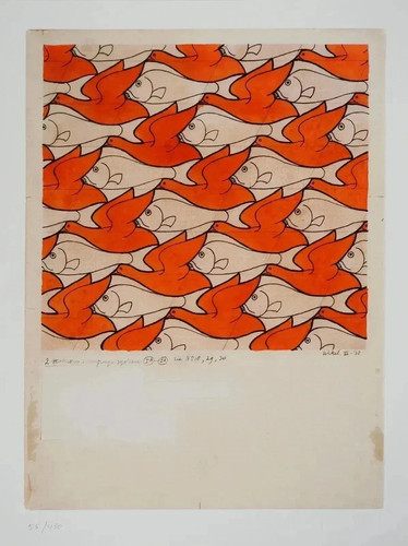 Escher oiseaux et - m.c.,