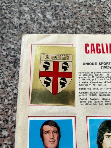 Scudetto cagliari album - scudetto,