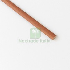 5PZ QUARTO DI TONDO 14X14 MM MDF 240 CM CILIEGIO: