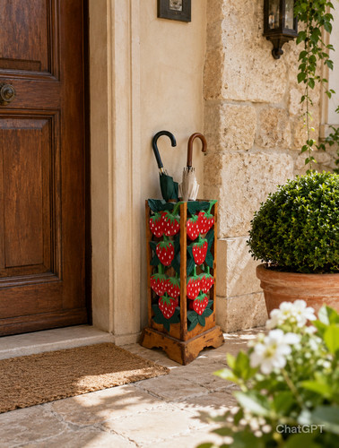 Porta ombrelli artigianale - porta,