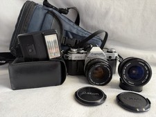 Canon AE-1 set con FD 50mm 1.8
