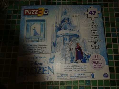 Frozen puzzle pezzi - 3d,