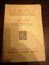 Bibbia tradotta annotata da - la,