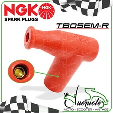 PIPETTA CANDELA CAPPUCCIO NGK ROSSO CAVO FILO UNIVERSALE PER MOTO SCOOTER RACING