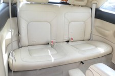 New Beetle 9C sedile sedili sedile posteriore schienale pelle beige crema