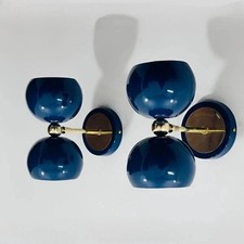 Coppia di 2 lampade da parete