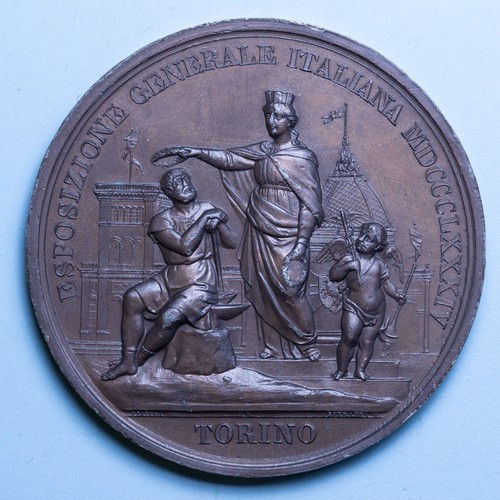 Torino medaglia 1884 - torino,