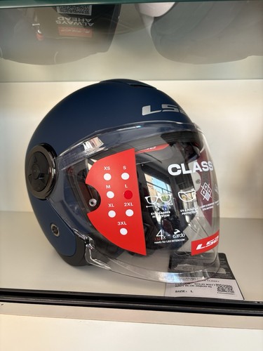 Casco jet doppia visiera ls2