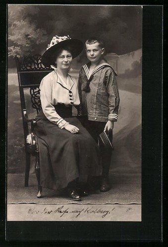Madre figlio sullo - figlio, sfondo