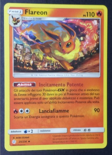 Flareon 236 carta in - flareon, 25/236