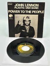 JOHN LENNON WITH THE PLASTIC ONO BAND - POWER TO THE PEOPLE (45 RPM - ITALY)