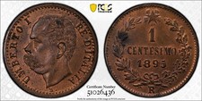 1895 R PCGS MS64BN Italia 1