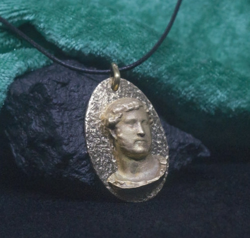 Ciondolo argento bronzo - e,