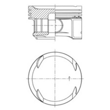 Pistone KOLBENSCHMIDT 41725600