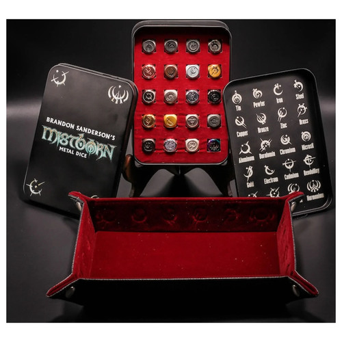 Mistborn dice metal - mistborn, set