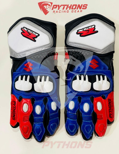 Guanti pelle suzuki moto - in,