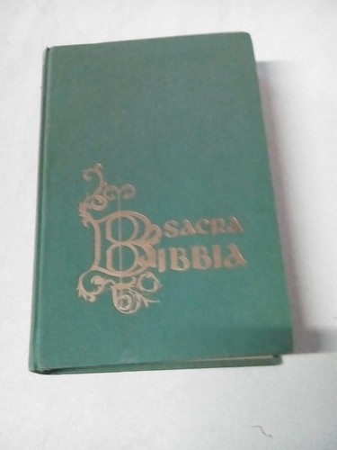 Sacra bibbia edizione - sacra,