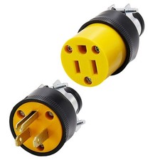 Cavo Prolunga Acciaio Zincato Clip Elettrodomestici Copertura Gomma Resistente