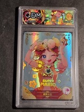 PRINCIPESSA DAISY - SUPER MARIO - GRADED CARD 10 -NO PSA BGS - SSR - NS-2M02-024