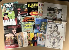 DYLAN DOG LOTTO DI 13 FUORI SERIE TRA FANZINE RIVISTE E CARTOLINE
