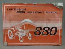 Fiat Trattori 880 Manuale