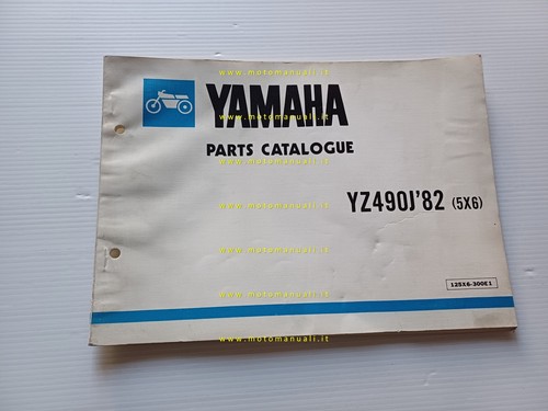 Yamaha 490 5x6 1982 - yamaha, j