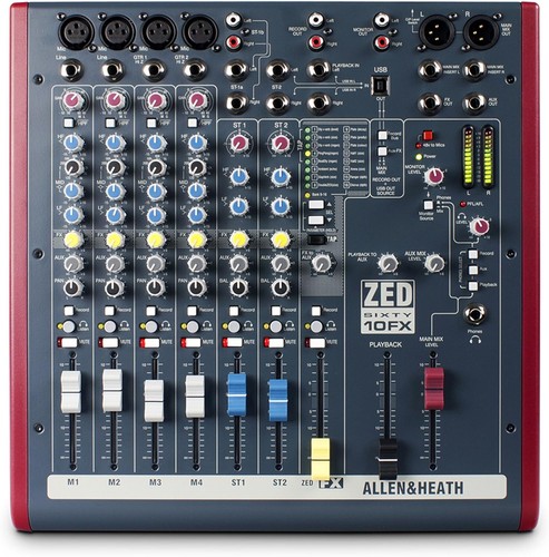 Allen heath zed60 10fx - &, mixer