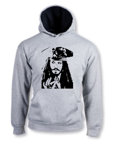Felpa jack sparrow - felpa,