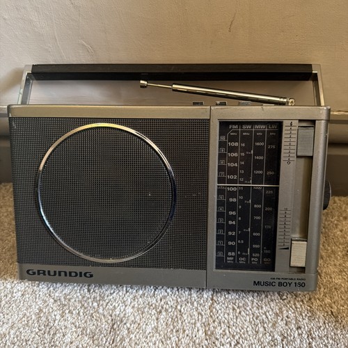 Radio portatile retrò grundig - radio,