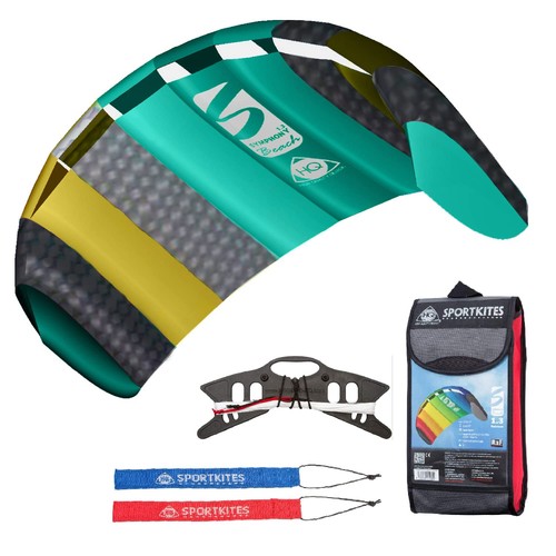 Stunt kite dual line - line, foil