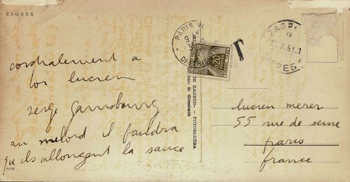 Serge gainsbourg milord - gainsbourg, et