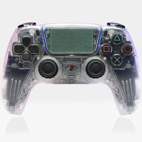 Controller ps2 crystal - controller, clear