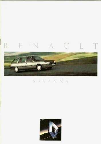 Renault savanna 1992 1993 - renault,