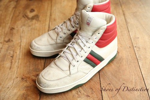 Sneakers alte gucci pelle - gucci, in