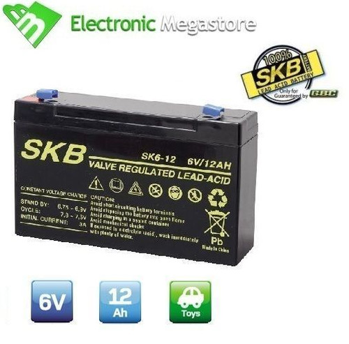 Batteria piombo skb - batteria, 12ah