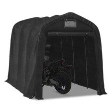Garage Moto MG2 Tenda Coprimoto universale 1,6x2,4m PE nero