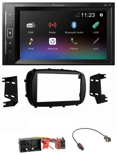 Pioneer dab mp3 2din bluetooth - pioneer,